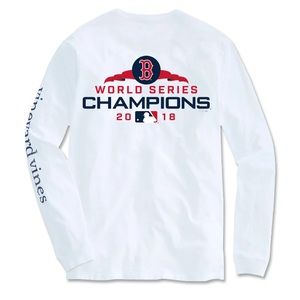 2018 WORLD SERIES CHAMP VINEYARD VINES LONG SLEEVE